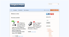 Desktop Screenshot of chargeursiphone.com